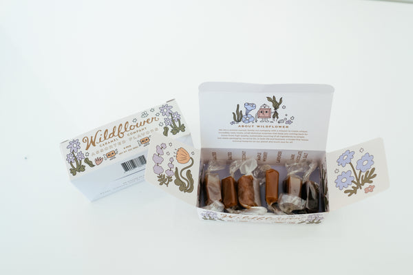 Assorted 6 Piece Box | Wildflower Caramel Co.