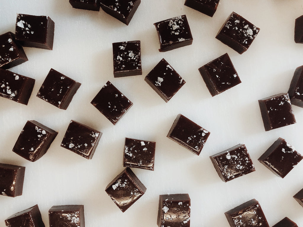 Dark Chocolate + Sea Salt Caramel